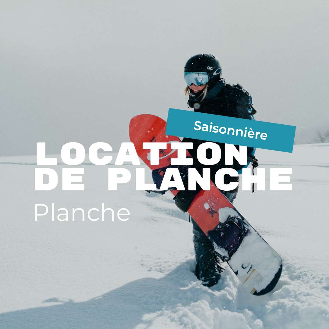 Location de planche saisonnière