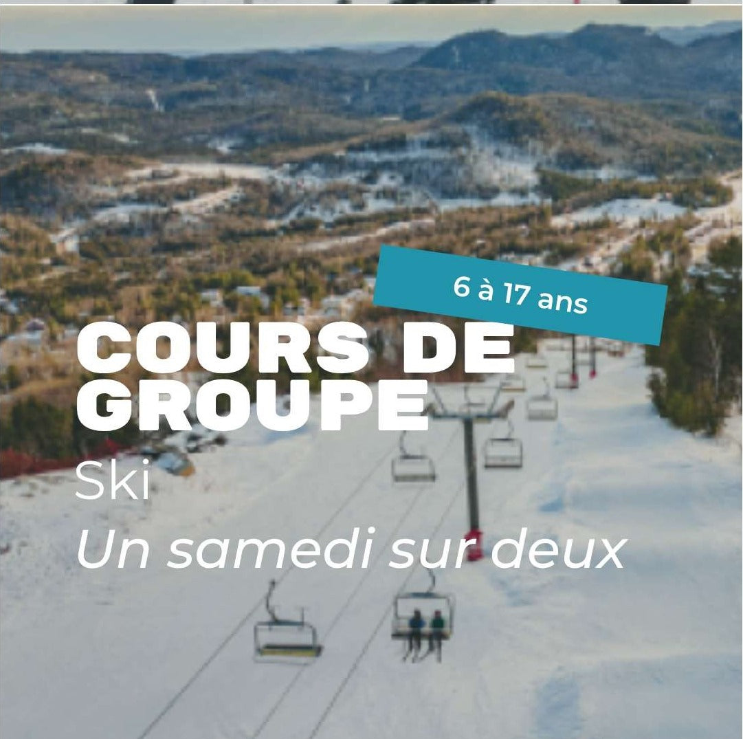 Un Samedi sur deux | Ski | 6-17 ans | Cours de groupe